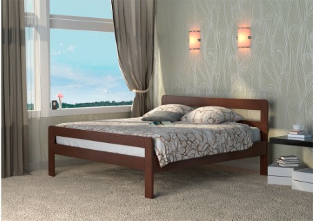 Кровать Дримлайн Кредо бук-серый 160х190
